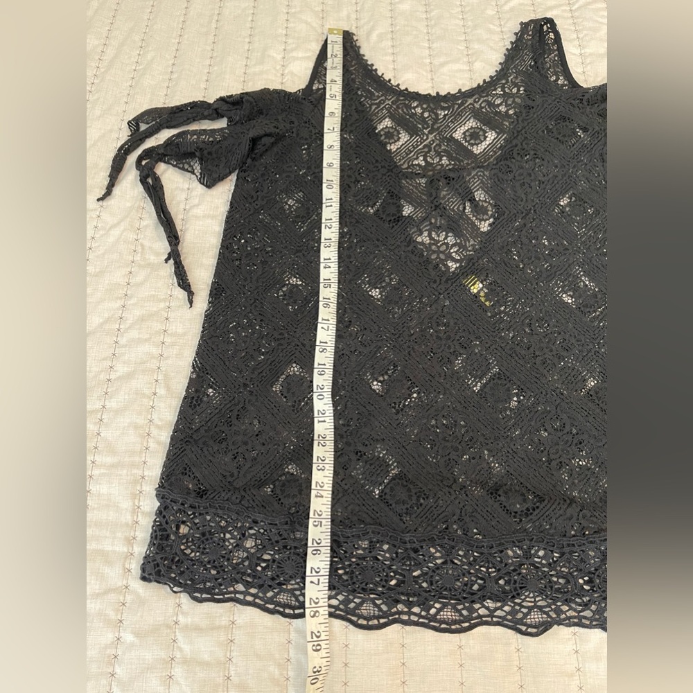 Free People Crochet Lace Tunic / Cover Up - Picture 9 of 10